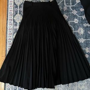 Zara Pleated midi skirt